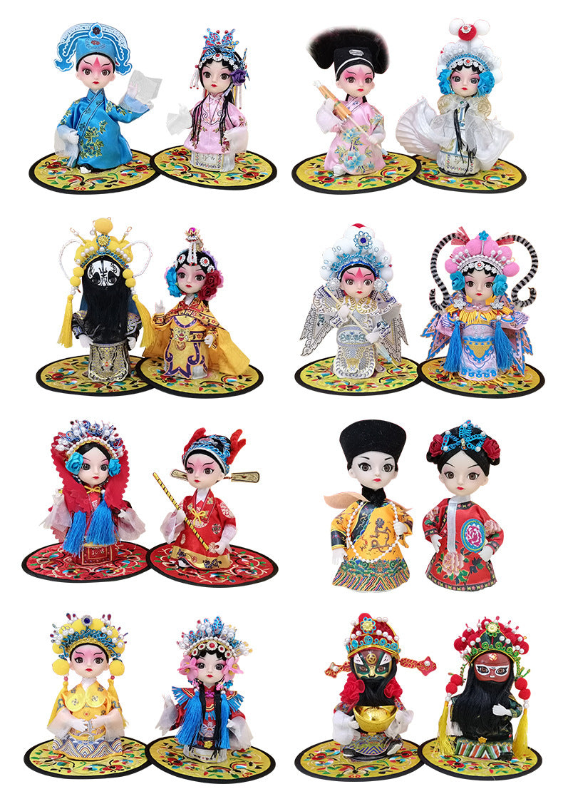 Beijing Peking Opera Doll Chinese Collection Blind Box [6-11business days from US warehous]
