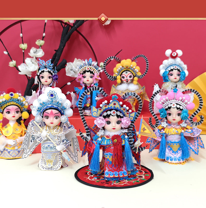 Beijing Peking Opera Doll Chinese Collection Blind Box [6-11business days from US warehous]